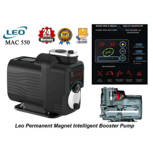 LEO-Pumpe mit variabler Drehzahl MAC550 auch zur Druckerhöhung