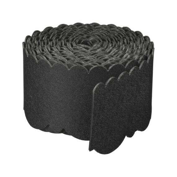 Nature dekoratív ágyásszegély fekete 3mm vastag 13cm x 12m