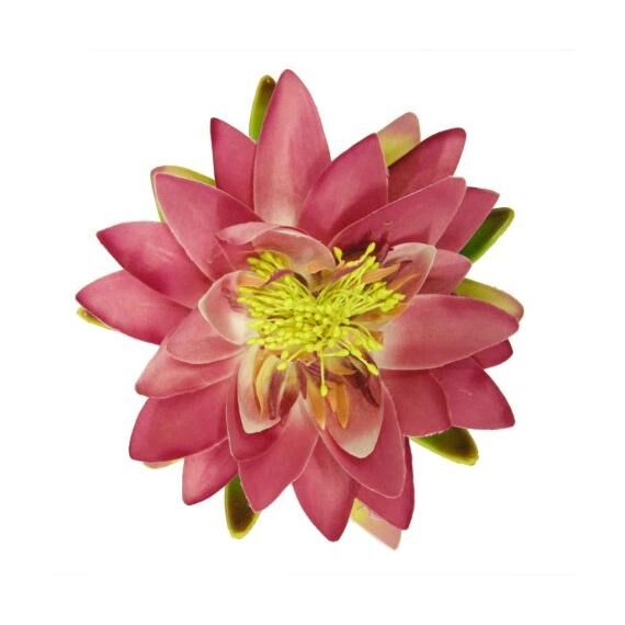 Ubbink selyemvirág, lila tavirózsa 16 cm