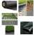 Agroszövet Fekete PPHA weed barrier fabric, black polypropylene fabric with green stripes, rolled up, 100 g/m2, 1.65 m x 50 fm, 82.5 m2