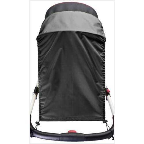 Caretero univerzális babakocsi napfénytető fekete színben, védi a babát a naptól és a széltől