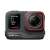 Insta360 Ace Pro action camera, front view, black, with Leica lens