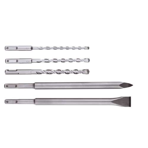 Set de burghie și dalte SDS-Plus Metabo 630465000, 5 piese