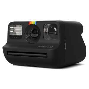Инстантна камера Polaroid Go Gen 2, черен цвят, предна гледка - Polaroid