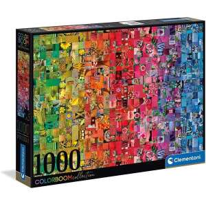 Clementoni ColorBoom Collection - Kollázs 1000db 33745531 Puzzle - Város - Épület