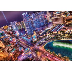 Puzzle Clementoni Las Vegas 2000 piese finalizat - Clementoni Puzzle