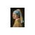 Vermeer Lány gyöngy fülbevalóval festmény