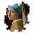 Clementoni Museum Collection - Vermeer Leány gyöngy fülbevalóval 1000 darabos kirakós játék folyamatban