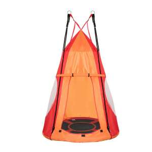 Timeless Tools Nest Swing with Tent 110cm Orange-Red - Sport & Leisure