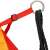 Timeless Tools Nest Swing with Tent 110cm Orange-Red - Close-up of the hanging rope and ring