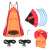 Timeless Tools Nest Swing with Tent 110cm Orange-Red - Set contents