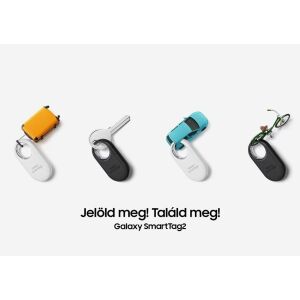 Samsung Galaxy SmartTag2 прикрепен към багаж, ключове, кола, велосипед - Проследяване на