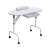 Biały przenośny stolik do manicure z szufladą i podłokietnikiem, Timeless Tools