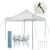Timeless Tools Pavilion pliabil alb 2.9x2.9m, cort portabil pentru evenimente