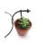 Sistem de irigare prin picurare Timeless Tools, exemplu de utilizare pe o plantă în ghiveci