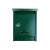 Timeless Tools green metal mailbox with keyhole and nameplate holder