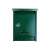 Timeless Tools green metal mailbox with keyhole and nameplate holder