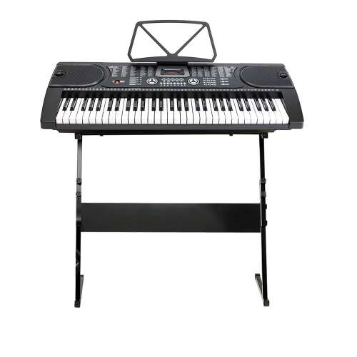 Timeless Tools 61-key synthesizer with stand, black