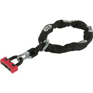 ABUS Granit Power XS 67/105HB50 +10KS120 kerékpár lánczár, piros és fekete - Kerékpár zár