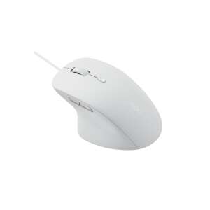 Rapoo N500 Wired Mouse, White - Mouse