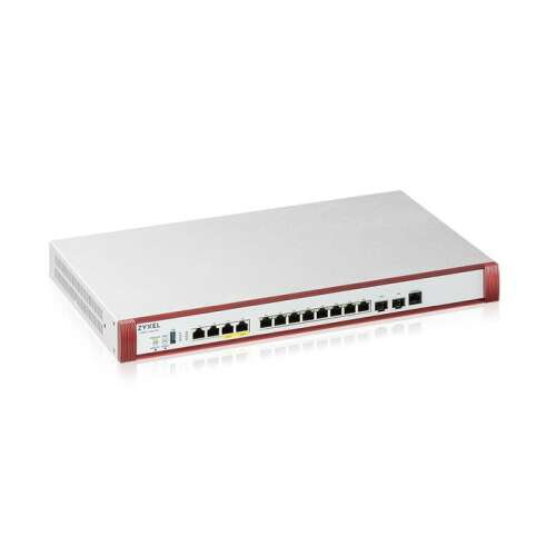 Zyxel USG FLEX 100H Firewall, network security appliance, front view