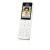AVM FRITZ!Fon X6 DECT phone, white, showing caller ID