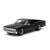 Jada Toys 1:24 méretarányú fém modell, 1967-es Chevrolet El Camino, fekete, elülső 3/4-es nézet