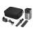 BlitzWolf BW-VT2 PRO MAX Mini 3D Projector accessories, including remote control, tripod, power adapter, and carrying case