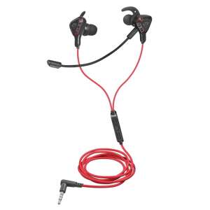 Trust GXT 408 Cobra gaming in-ear headphones with microphone, black and red - Headphone and Bluetooth Speaker