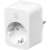 Deltaco Smart Home SH-P01E16 Smart Plug, alb, cu monitorizare a energiei
