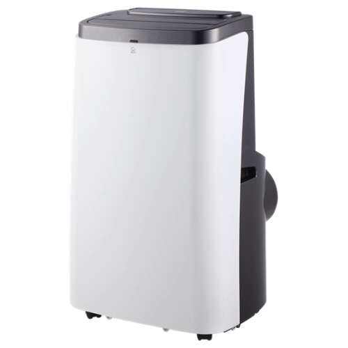 Deltaco Smart Home SH-AC02H mobile air conditioner, white and black