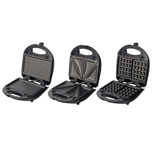 Blaupunkt SMS611 3 az 1-ben Szendvicssütő - 750W