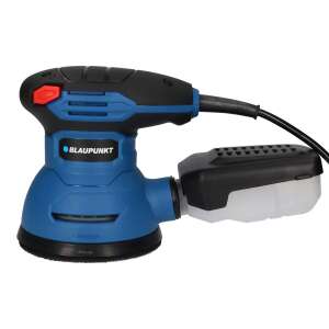 Blaupunkt OS3010 Excentercsiszoló, șlefuitor electric cu colectare de praf, diametru de oscilație de 2 mm, 12 discuri de șlefuit incluse - Scule electrice & Unelte