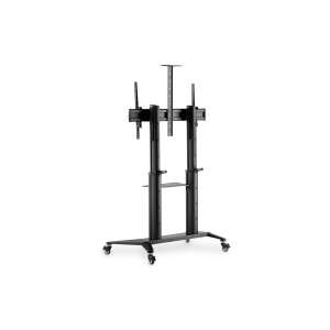 Digitus DA-90452 70-120 inch LCD TV mobile stand, black - Digitus