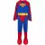 Rubies Superman jelmez gyerekeknek, L méret, fehér háttér előtt
