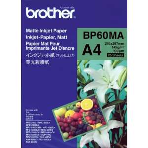 Brother BP60MA Matný atramentový papier, A4, 25 listov - Kancelárske papierové výrobky