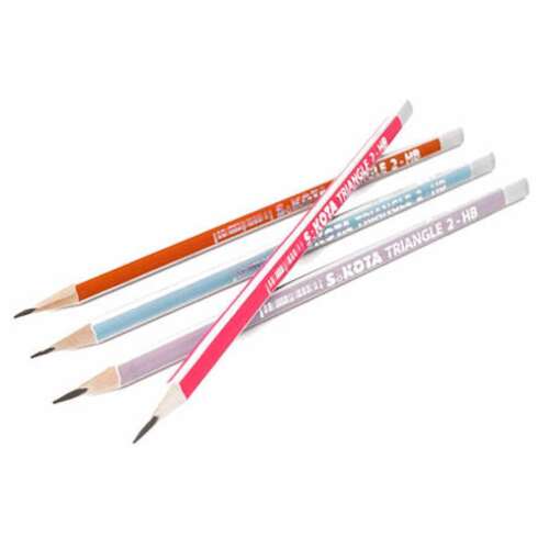 Sakota Creative Jungle Dreieck 2-HB Bleistift, verschiedene Farben