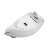 Trust Verto Wireless Ergonomic Mouse, white, bottom view, showing the USB receiver