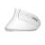 Trust Verto Wireless Ergonomic Mouse, white, side view, showing the ergonomic design