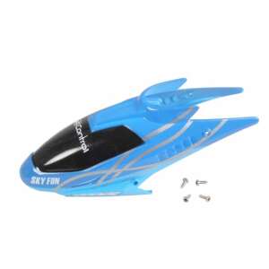 Revell 23982 RC Hubschrauber Frontkörper Ersatzteil, blau und schwarz - Revell