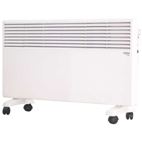 Radiator electric Vivax PH-2002, alb, cu roți