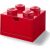 Lego Brick 4 Desk Drawer czerwony 86358732