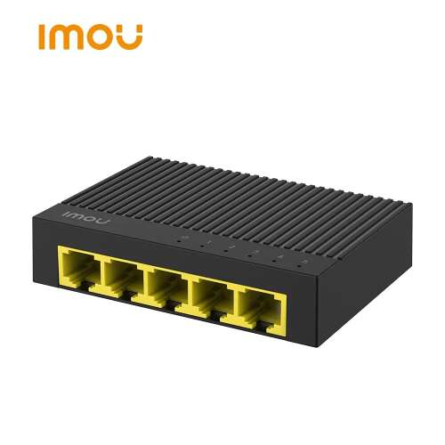 IMOU SG105C Gigabit Switch, 5 portos hálózati kapcsoló, fekete