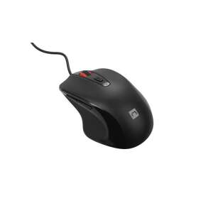 Șoarece cu fir Natec Pigeon 2 - Negru - Natec