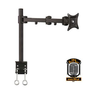 Uchwyt do monitora biurkowego ART L-01 do ekranów 13-27 cali - Art Podstawa pod telewizor i uchwyt ścienny