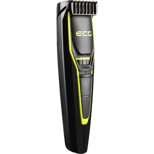 ECG ZS 1420 beard trimmer, black and yellow, cordless, adjustable length