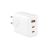 Baseus OS-Cube Pro 2x USB Type-C / 1x USB-A Power Adapter - White (65W) 92516410