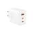 Baseus OS-Cube Pro 65W wall charger, white, angled view