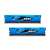 G.Skill Ares 16GB 2400MHz DDR3 RAM, 2x8GB, син радиатор