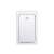 White wireless remote control switch, front view